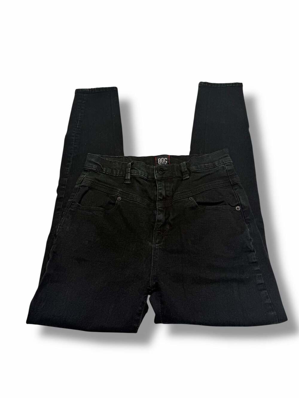BDG Urban Outfitters Twig High-Rise‎ Skinny Jeans in Black Size 26